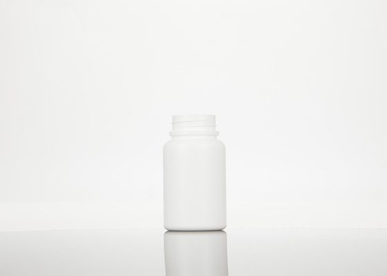 Białe puste plastikowe butelki na leki z zakrętką 30 ml 60 ml 100 ml