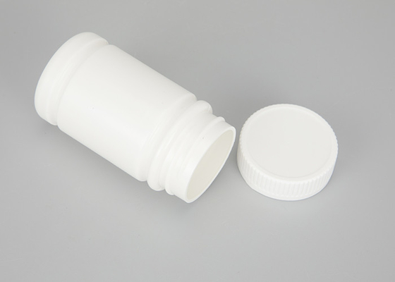 Plastikowe butelki na pigułki z zakrętką 60 ml 120 ml białe do leków chemicznych