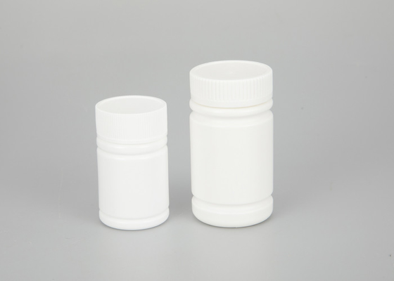 Plastikowe butelki na pigułki z zakrętką 60 ml 120 ml białe do leków chemicznych