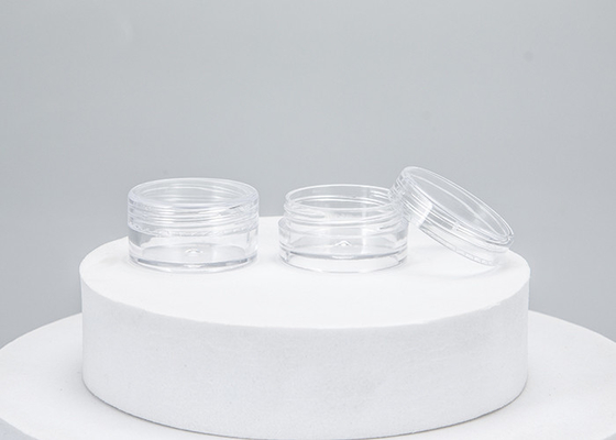 Zamówione 120 ml 4 oz Białe plastikowe słoiki kosmetyczne Gładka powierzchnia