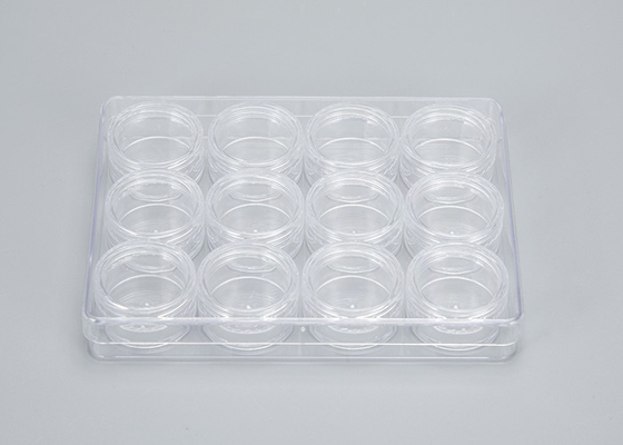 Zamówione 120 ml 4 oz Białe plastikowe słoiki kosmetyczne Gładka powierzchnia