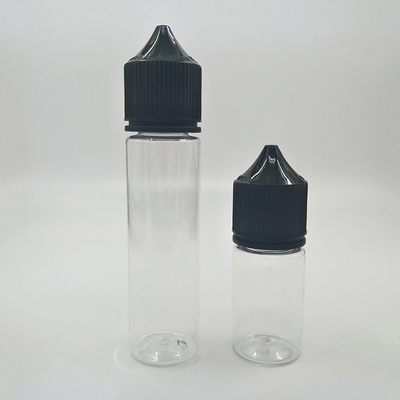 ISO Małe butelki plastikowe z wierszem z górą 10 ml 20 ml 30 ml 50 ml 60 ml