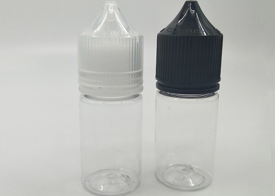 30 ml krótka butelka z zakraplaczem V3 z zakrętką CRC Butelki z płynem PET o smaku