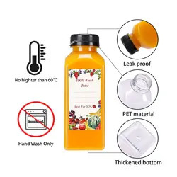 100 ml 350 ml 500 ml 1000 ml plastikowe butelki z sokiem butelki z zimną herbatą butelki jednorazowej herbaty mlecznej butelka PET 1 litr z czapką