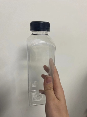 250 ml 350 ml 500 ml butelka soku wolna od BPA Pustka, kwadratowa, plastikowa butelka na napoje PET do pakowania soku