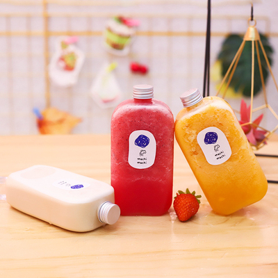 Przejrzyste butelki z herbatą mlekową o pojemności 120 ml Nowoczesne rozwiązanie opakowaniowe dla średnich przedsiębiorstw