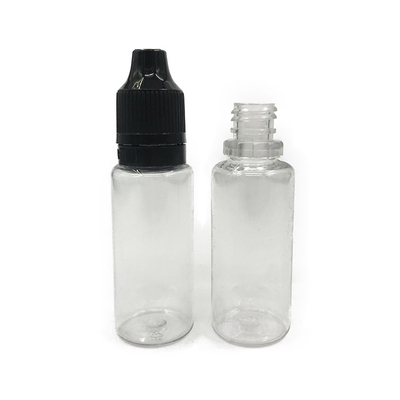15 ml 0,5 oz przezroczysta butelka z tworzyw sztucznych
