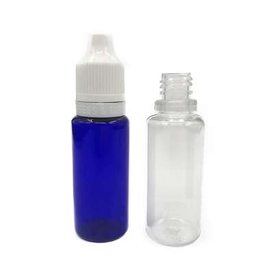 15 ml 0,5 oz przezroczysta butelka z tworzyw sztucznych
