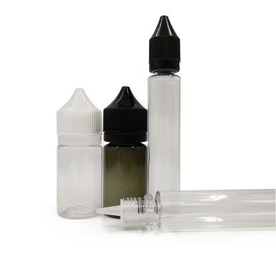 30 ml Krótka lub Długa Butelka Sok E Butelka z tworzyw sztucznych PET