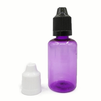 30 ml plastikowe butelki do kropelkowania Ciśnięte butelki do kropelkowania płynów do oczu z plastikowymi pokrywkami przeciwciśnieniowymi