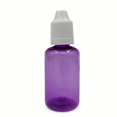 30 ml plastikowe butelki do kropelkowania Ciśnięte butelki do kropelkowania płynów do oczu z plastikowymi pokrywkami przeciwciśnieniowymi
