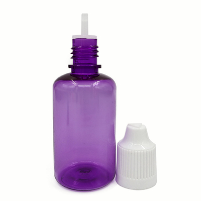 30 ml plastikowe butelki do kropelkowania Ciśnięte butelki do kropelkowania płynów do oczu z plastikowymi pokrywkami przeciwciśnieniowymi