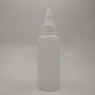 70 ml pojemności plastikowe pokrywy z nitkami z dostosowywalnym panelem etykietowym