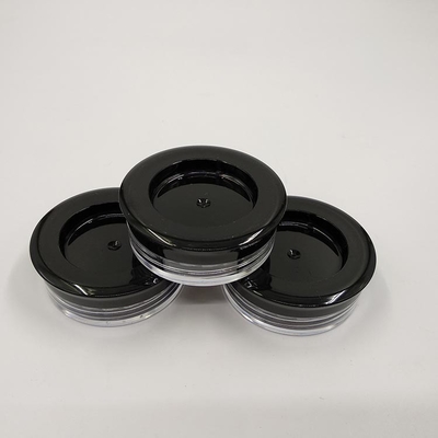 Niestandardowe drukowanie 60ml plastikowe słoik kosmetyczny z gładką powierzchnią