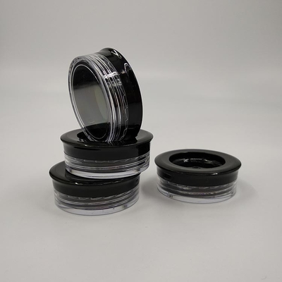 Niestandardowe drukowanie 60ml plastikowe słoik kosmetyczny z gładką powierzchnią
