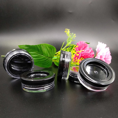 Niestandardowe drukowanie 60ml plastikowe słoik kosmetyczny z gładką powierzchnią