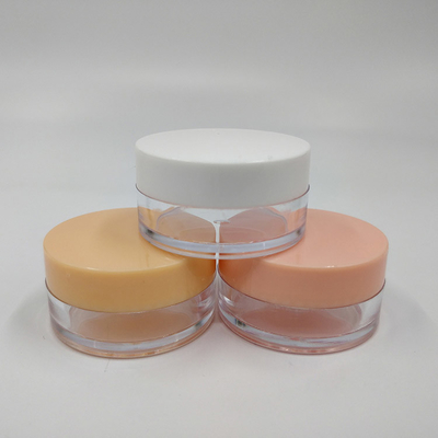 Powierzchnia gładka Plastic Cosmetic Jar 10ml 15ml 30ml 60ml 80ml 100ml 120ml 150ml
