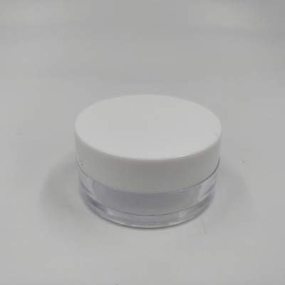 Powierzchnia gładka Plastic Cosmetic Jar 10ml 15ml 30ml 60ml 80ml 100ml 120ml 150ml