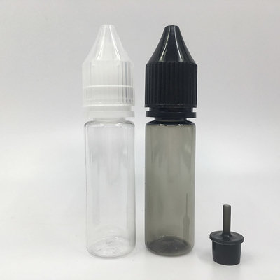 Drukowanie ekranowe E Płynna butelka pojemność 10ml 15ml 30ml 60ml 80ml 100ml i E-Liquid
