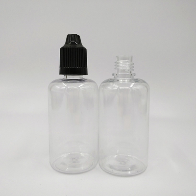 50 ml materiału PET z PP Kapsułka plastikowe butelki kropli
