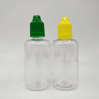 50 ml materiału PET z PP Kapsułka plastikowe butelki kropli