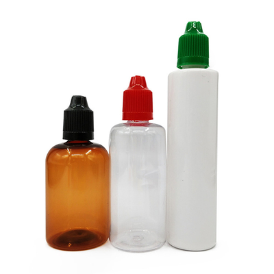 Amber Collor butelki plastikowe o pojemności 60 ml