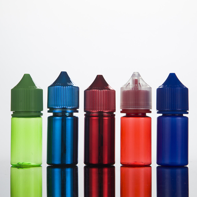 100 ml butelki PET E z kolorem druku