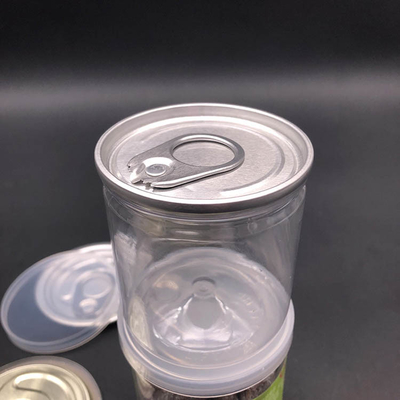 100 ml plastikowych słoików do jedzenia z pierścieniem wyciągającym