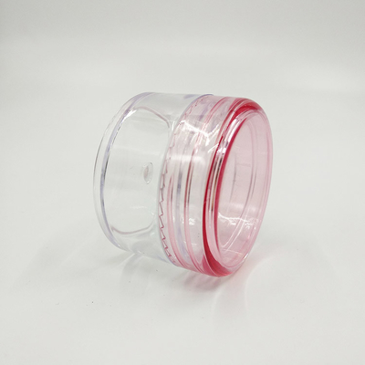 Mini 3 ml 5 g plastikowy pojemnik Wzór kosmetyczny słoik krem do twarzy krem do oczu opakowanie 5 ml słoik kosmetyczny Z kolorową pokrywą