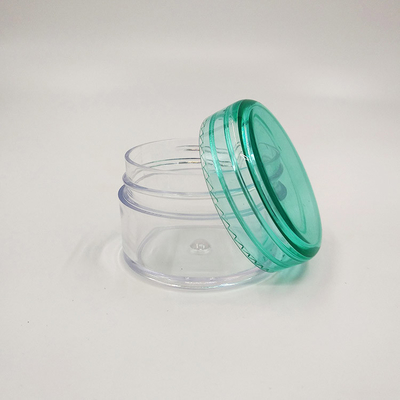 Mini 3 ml 5 g plastikowy pojemnik Wzór kosmetyczny słoik krem do twarzy krem do oczu opakowanie 5 ml słoik kosmetyczny Z kolorową pokrywą