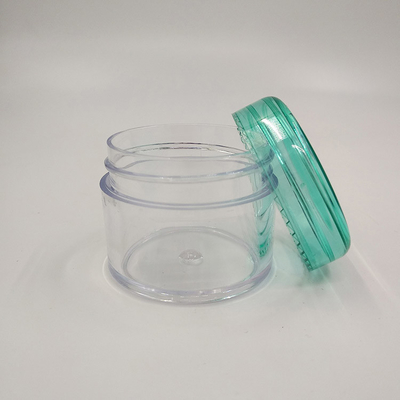 Zastosowane drukowanie plastikowe słoik kosmetyczny uszczelniony ciśnieniem wrażliwym uszczelnieniem