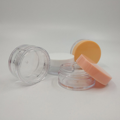 Zamówione plastikowe słoiki kosmetyczne 10ml 15ml 30ml 60ml 80ml 100ml 120ml 150ml Gładka powierzchnia