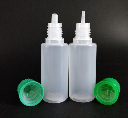 Plastikowe butelki kroplówkowe z płaską powierzchnią