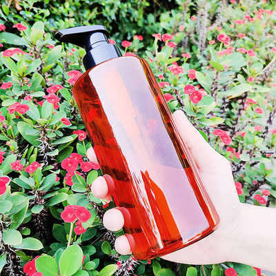 Flip-top Plastic Lotion Bottles Customizable Round Packaging Containers Suitable for Lotion Cream and Cosmetic Products