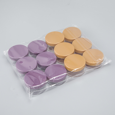 Pustka słoika kosmetyczna 3 ml 5 ml plastikowa, przezroczysta słoika z kremem