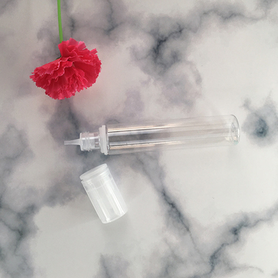 20 ml PET Biały Przejrzystość Z Czarną Koperką Plastic Flask For Juice Oil Tamper Evident