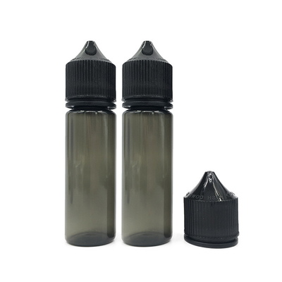 50 ml squeezable liquid PET dropper bottle with black or white lid/ cap (Sciszczalna butelka z płynnym kropelnikiem PET z czarną lub białą pokrywką/ czapką)