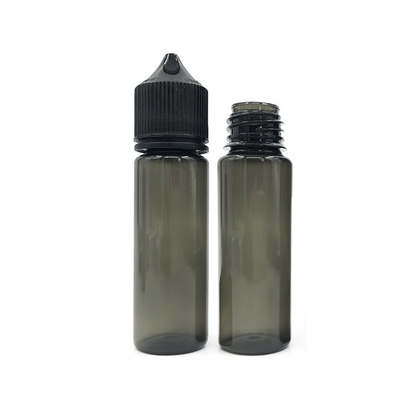 50 ml squeezable liquid PET dropper bottle with black or white lid/ cap (Sciszczalna butelka z płynnym kropelnikiem PET z czarną lub białą pokrywką/ czapką)