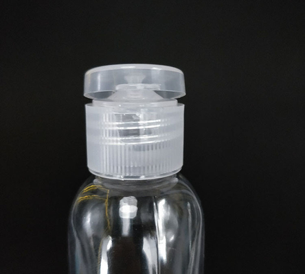 Bezpłatna próbka przezroczysta butelka PET z plastikową butelką pustą butelką Flip Cap butelkę krem z butelką Flip Cap z dostawą fabryczną