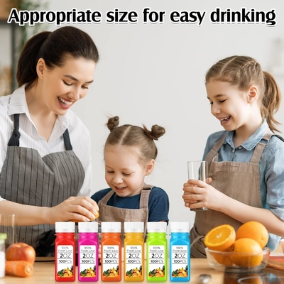 4 oz 120 ml butelki soku z imbiru Sok buraków Puste butelki kwadratowe plastikowe butelki soku