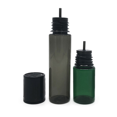 10 ml płaskiej plastikowej butelki z pokrywą