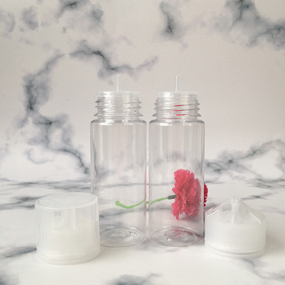 Przejrzysty butelka z płynem E 10 ml 15 ml 30 ml 60 ml 80 ml 100 ml