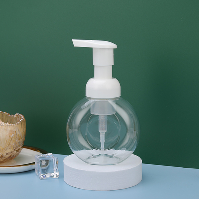 Najlepiej sprzedający trwały z użyciem 250ml 8oz grube ściany plastikowe kosmetyczne PCR PET pompy butelki