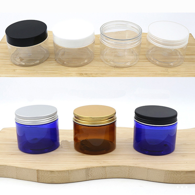 Producent słoików hurtowo pusty przezroczysty 50g 60g 70g 80g 150ml 180ml 250ml 350ml 500ml 600ml 8oz 16oz 32oz słoik plastikowy