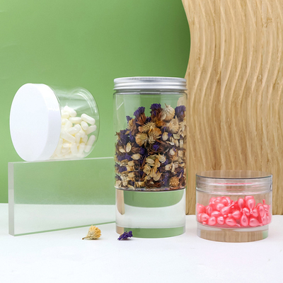 Producent słoików hurtowo pusty przezroczysty 50g 60g 70g 80g 150ml 180ml 250ml 350ml 500ml 600ml 8oz 16oz 32oz słoik plastikowy