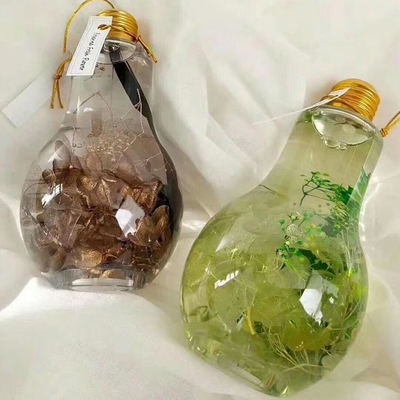 500 ml plastikowa żarówka w kształcie żarówki butelka soku z aluminiową czapką żarówka w kształcie żarówki plastikowa butelka napojów