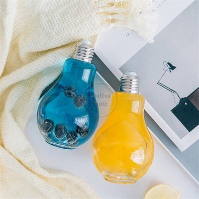Sprzedaż hurtowa na zamówienie Cold Press Wysoki Okrągły Próbka Plastikowe Butelki Do Soków 12pz Plastikowe Butelki Do Soków