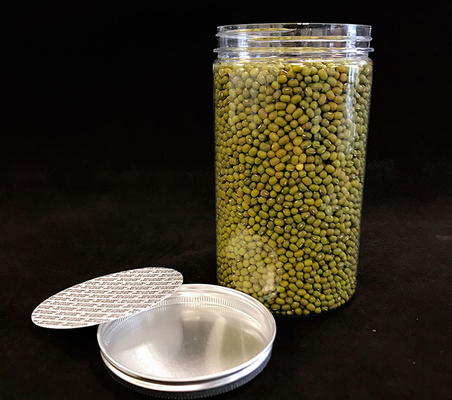 Opakowanie żywności Puste ciasteczka Przechowywanie Plastikowy pojemnik dla zwierząt domowych słoik 100 ml 200 ml 250 ml Jasny plastikowy krem do mycia ciała kosmetyk