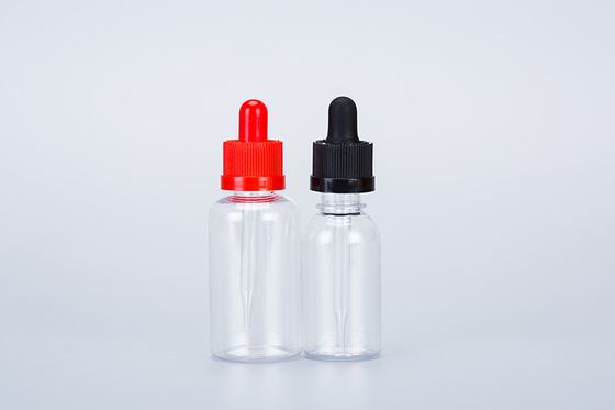 Butelki kroplówkowe 10-120 ml Gładki zakręt z śrubą Custom Logo Przejrzyste Czarne Customized