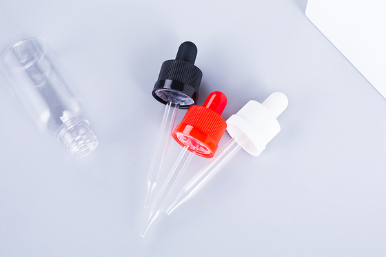 Butelki kroplówkowe 10-120 ml Gładki zakręt z śrubą Custom Logo Przejrzyste Czarne Customized